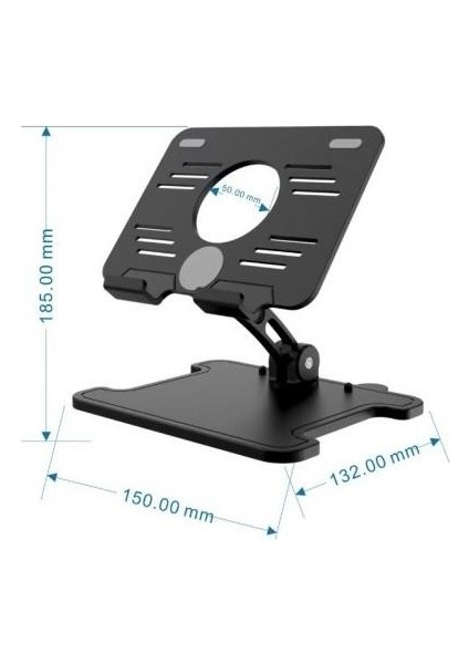 Katlanabilir Masaüstü Tablet ve Telefon Standı | Ayarlanabilir, Kaymaz, Taşınabilir Tutucu fiyatları
