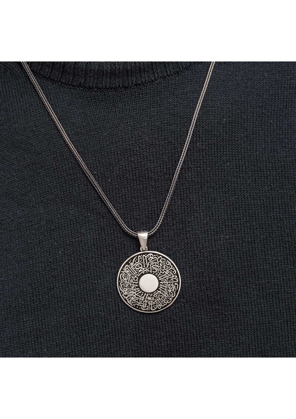 Gümüş İnşirah Suresi Erkek Kolye fırsatları