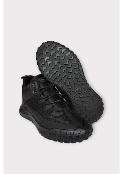 Su ve Soğuğa Dayanıklı Erkek Trekking Outdoor Bot Siyah