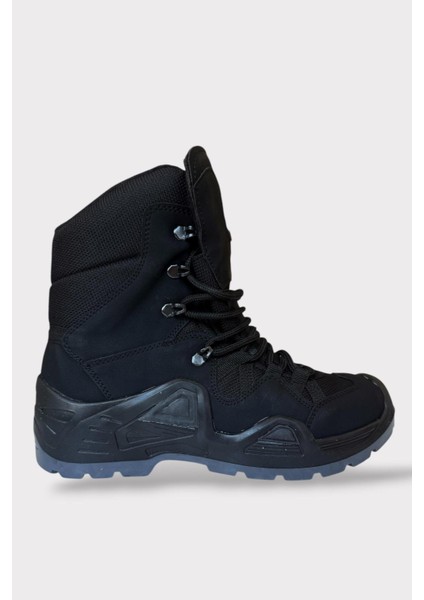 Kışlık Çöl Botu Taktikal Su Geçirmez ve Kaymaz Taban Erkektrekking & Outdoor Bot Siyah