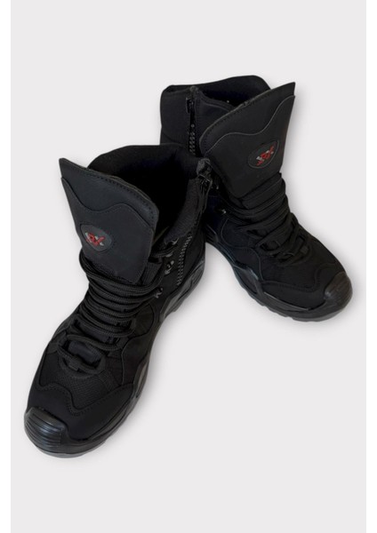 Kışlık Çöl Botu Taktikal Su Geçirmez ve Kaymaz Taban Erkektrekking & Outdoor Bot Siyah fırsatları