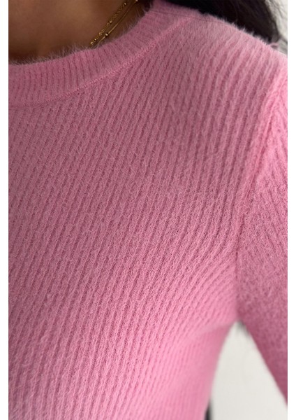 Kadın Fit Kesim Uzun Kollu Triko Kazak – Soft Edge fiyatları