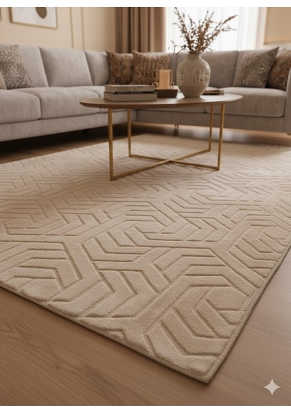 Armoni Kaymaz Tabanlı Makinada Yıkanabilir Halı