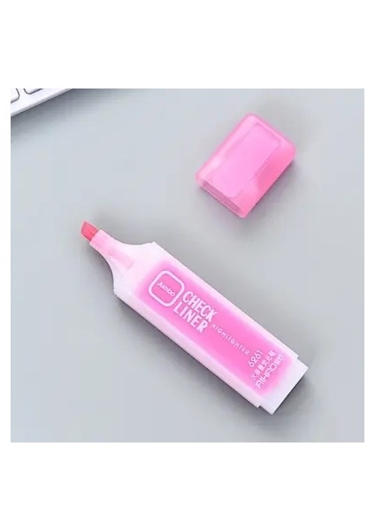 Maker Liquid Highlighers 6 Renk Kalem Büyük Kapasite Kawaii Kırtasiye Hediyeleri Notlar Alan Öğrenciler Için Boyama Ofis Malzemeleri Renk: Pink-1pc (Yurt Dışından)