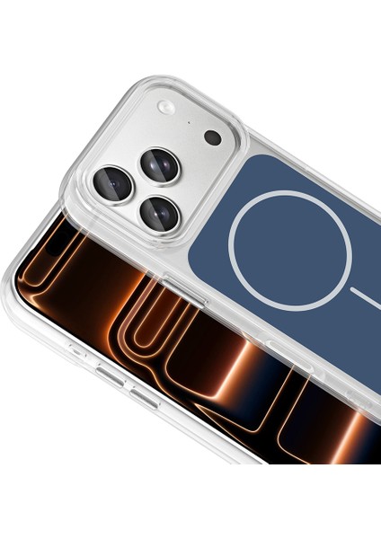 Iphone 17 Pro Max Uyumlu Kılıf Magsafe Şarj Destekli Metal Buton Tasarımlı Ince Zarif Kapak modelleri