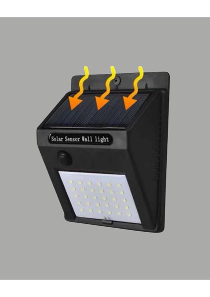 Hareket Sensörlü Güneş Enerjili Dış Mekan LED Lamba 100/144 LED fiyatları