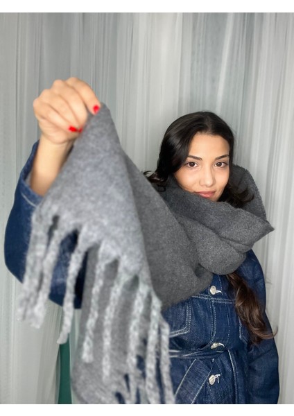 Püsküllü Geniş Makarna Şal & Atkı modelleri