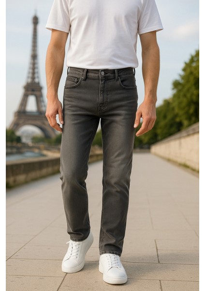 Cedy Denım Erkek Yüksel Bel Bol Kesim Boru Paça Kot Pantolon Reguler Fit Jean C336 modelleri