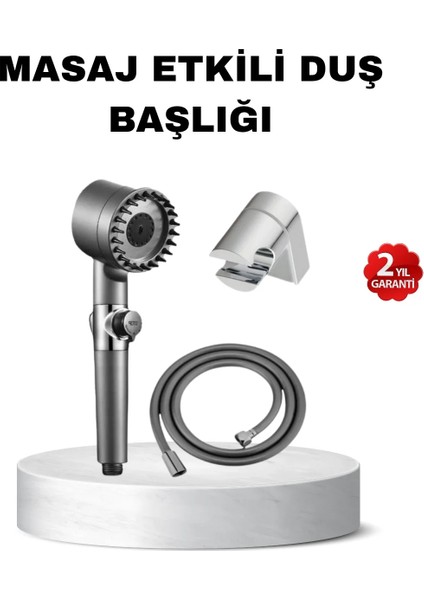 Yeni Nesil Masaj Uçlu Duş Başlığı – Cilt Rahatlatıcı ve Kas Gevşetici Spa Deneyimi
