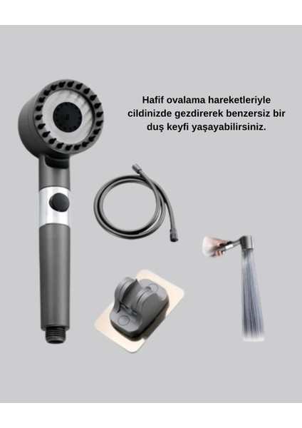 Yeni Nesil Masaj Uçlu Duş Başlığı – Cilt Rahatlatıcı ve Kas Gevşetici Spa Deneyimi fırsatları