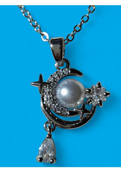 Taşlı Ayyıldız Kolye fiyatları