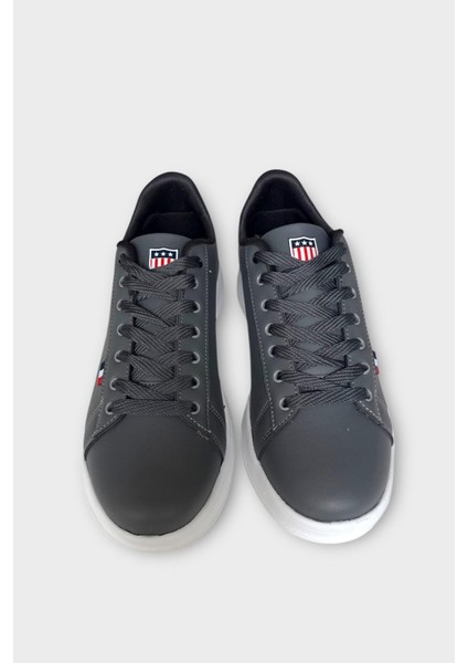 Unisex Sneakers Günlük Spor Ayakkabı Füme - Siyah indirimleri