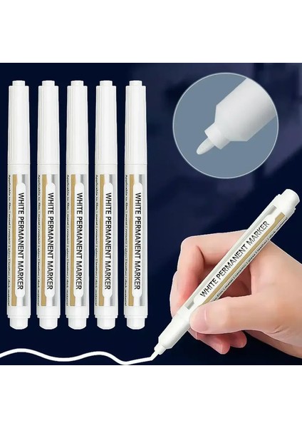 1pc Grafiti Işaretleyici Kalemler 1.0mm Yağlı Su Geçirmez Boya Kalemi Canva Lastik Cam Metal Diy Eskiz Işaretleri Kırtasiye (Yurt Dışından)