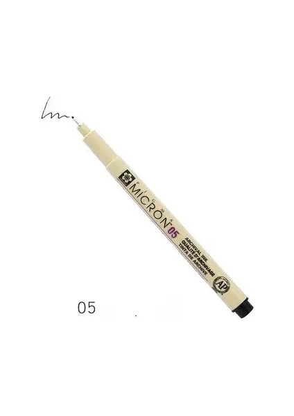 1 Pcs Sakura Liner Kalem Seti Su Geçirmez Siyah Fineliner Micron Pen Tasarım Eskiz Çizim Markeri Sanatçı Işaretleri Okul Malzemeleri Renk: 05 (Yurt Dışından)