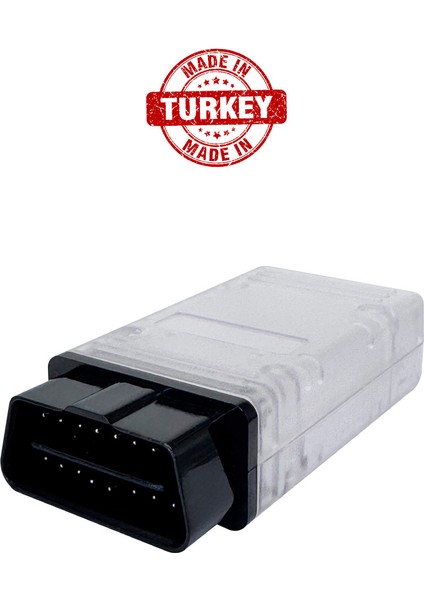 Obd2 Konnektörü Obd2 Adaptörü Obd Erkek Fiş Boş Kutu + Şeffaf