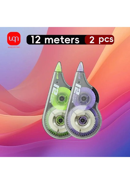 Wqn-1/2/3/4 Pcs Kawaii Beyaz Out Düzeltme Düzeltme Bantları 4.8 mm x 10.2 M Okul Öğrenci Malzemeleri Kırtasiye Düzeltme Tapeskolor: Mix1 (Yurt Dışından)