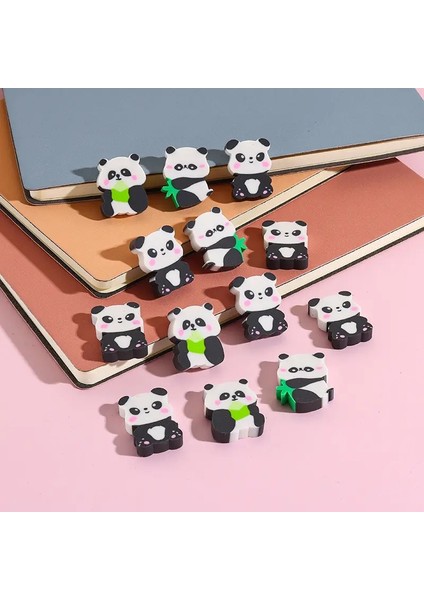 10PCS/20PCS Karışık Panda Şekli Silgi Karikatür Yüksek Değerli Öğrenci Hediyeleri Kırtasiye Ofis Malzemeleri Geçiş Sınır Sızdırmazlık: 10 Pcs Mıx (Yurt Dışından)