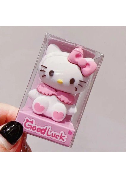 Kawaii Mini Kuromi Silikon Manuel Kalem Kaldırma Keşicisi Sevimli Hello Kitty Melody Karikatür Tek Delik Kalavat Eden Öğrenci Çocuk Hediyeleri Renk: 1pc Hello Kitty (Yurt Dışından)