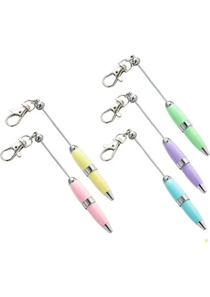 5pcs Boncuk Beyin Pen 1.0mm Kırtasiye Kalem Düzgün Yazma Kalem Metal Kalem Dıy Boncuklu Kalem Okulu Malzemeleri F19ECOLOR: Gül Altın Siyah ve (Yurt Dışından)