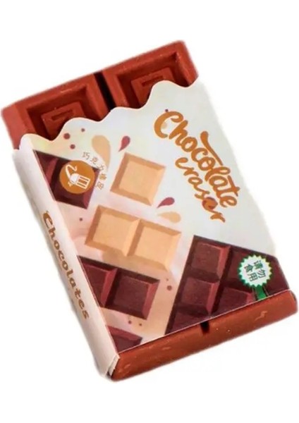 1 Adet Lytwtw's Sevimli Kawaii Şeker Kauçuk Eğlenceli Yaratıcı Çikolata Silgi Yenilik Kırtasiye Ofisi Okul Malzemeleri Cimri: F (Yurt Dışından)