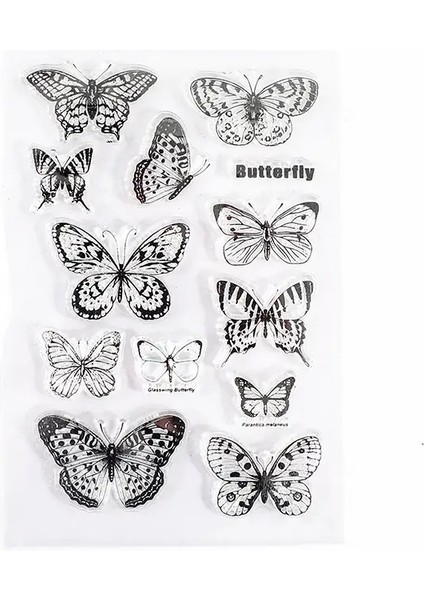 Ayrılır Ay Dekorasyon Damgası Silikon Şeffaf Kauçuk Pullar Scrapbooking Için Kırtasiye Diy Vintage Standart Conta Renk: 6 (Yurt Dışından)