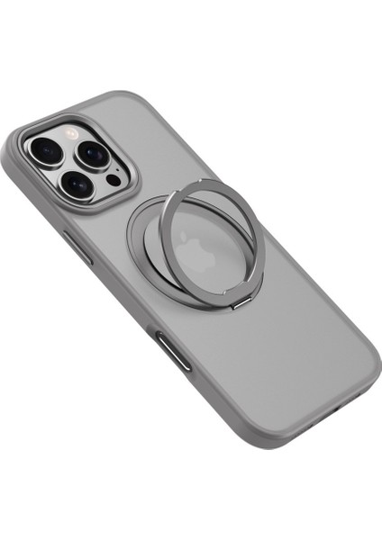 iPhone 14 Pro Max Döner Standlı Telefon Kılıfı ve Apple Skin-Feel Manyetik Telefon Kılıfı ile Uyumludur (Yurt Dışından)