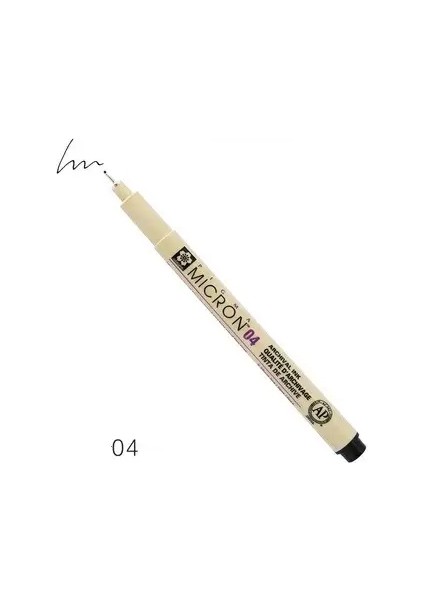 1 Pcs Sakura Liner Kalem Seti Su Geçirmez Siyah Fineliner Micron Pen Tasarım Eskiz Çizim Markeri Sanatçı Markners Okul Malzemeleri: 04 (Yurt Dışından)