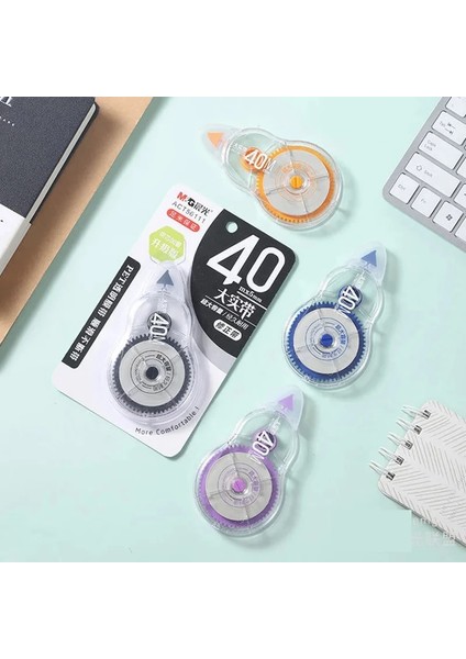 Mg 2pcs/lot 80M Jumbo Düzeltme Bant Değeri Set Okul Düzeltici Öğrenci Hata Bant Ofisi Beyaz Çıkış Okul Malzemeleri Officalor: 2 Adet (Yurt Dışından)