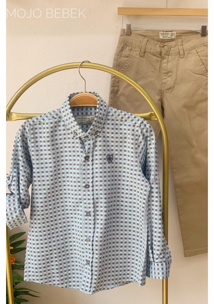 Erkek Çocuk 5-14 Yaş Kanvas Pantolon 5267 Camel modelleri