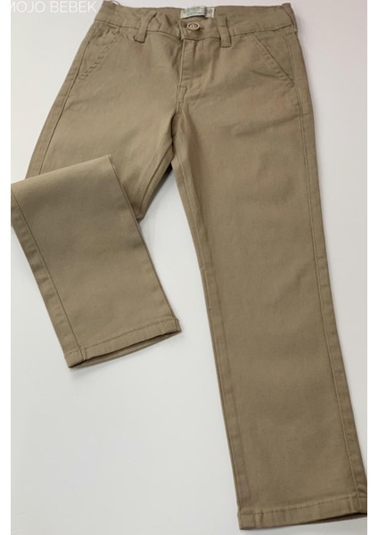 Erkek Çocuk 5-14 Yaş Kanvas Pantolon 5267 Camel fırsatları