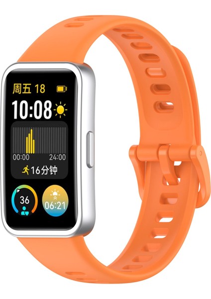 Huawei Band 9/9 Nfc Için Filmli Silikon Saat Kayışı (Yurt Dışından) fiyatları