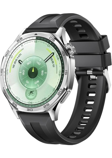 Huawei Watch Gt 6 46MM Için Silikon Saat Kayışı (Yurt Dışından)