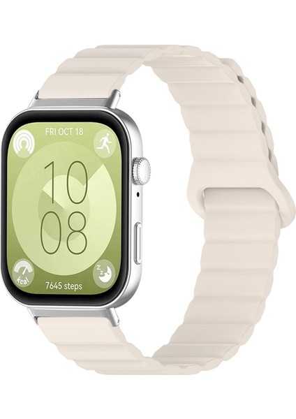 Huawei Watch Fit4 Pro / Fit4 / Fit3 Için Silikon Saat Kayışı (Yurt Dışından)