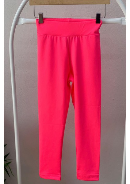 Kız Çocuk 3-14 Yaş Disco Tayt C0752 Fuşya modelleri