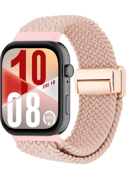 Huawei Watch Fit 4 / Fit 4 Pro / Fit 3 Için Dokuma Saat Kayışı (Yurt Dışından)