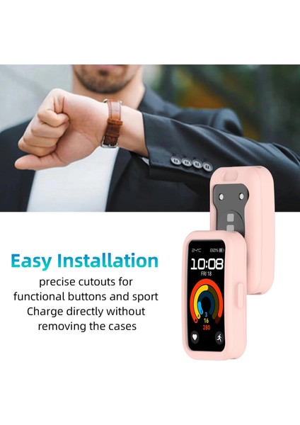 Huawei Band 10 / 9 / 8 Için Silikon Saat Kılıfı (Yurt Dışından) indirimleri