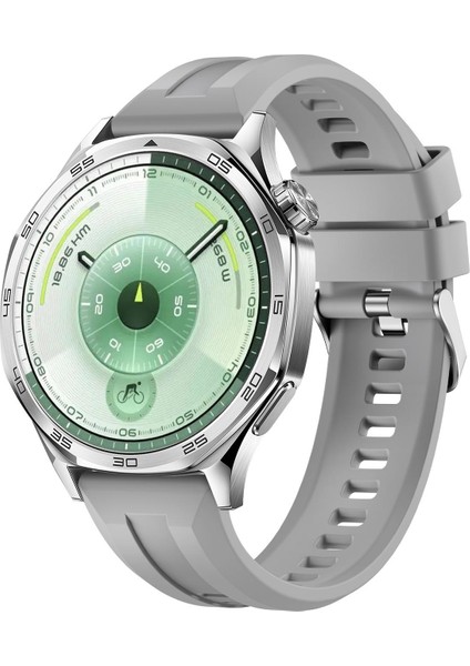 Huawei Watch Gt 6 46MM Için Silikon Saat Kayışı (Yurt Dışından)