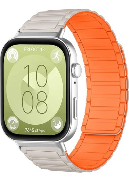 Huawei Watch Fit4 / Fit4 Pro / Fit3 Için Silikon Saat Kayışı (Yurt Dışından) fiyatları