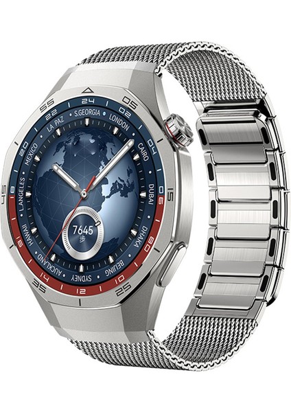 Huawei Watch Gt 5 Pro 46MM Için Paslanmaz Çelik Saat Kayışı (Yurt Dışından)