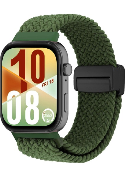 Huawei Watch Fit 4 / Fit 4 Pro / Fit 3 Için Dokuma Saat Kayışı (Yurt Dışından)