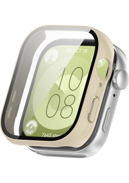 Huawei Watch Fit 3 Için Temperli Film Pc Kılıfı (Yurt Dışından)