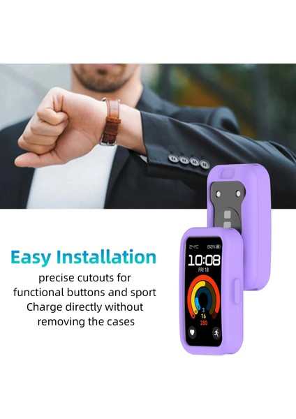 Huawei Band 10 / 9 / 8 Için Silikon Saat Kılıfı (Yurt Dışından) indirimleri
