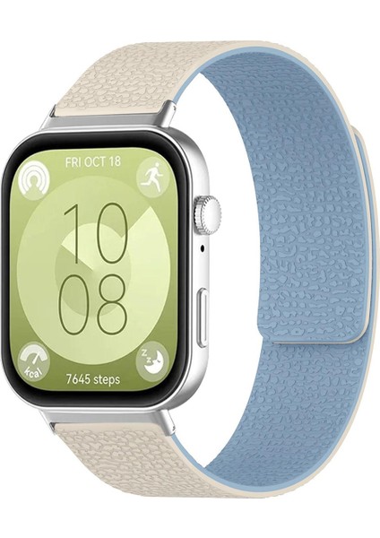 Huawei Watch Fit4 / Fit4 Pro / Fit3 Için Silikon Kayış (Yurt Dışından)