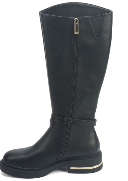 Inci Incı Marly 5pr Siyah Kadın Düz Çizme modelleri