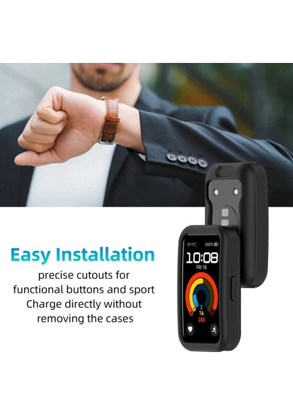 Huawei Band 10 / 9 / 8 Için Silikon Saat Kılıfı (Yurt Dışından) indirimleri