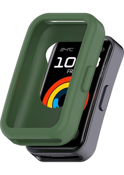 Huawei Band 10 / 9 / 8 Için Silikon Saat Kılıfı (Yurt Dışından)