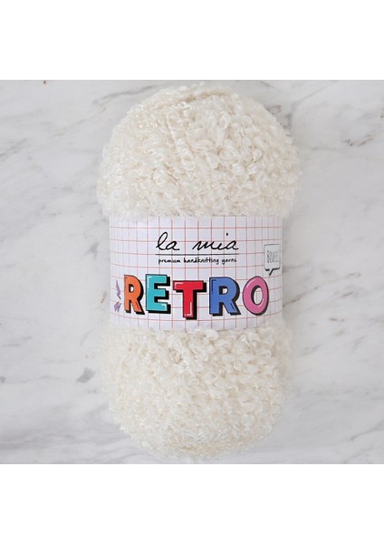 Retro Krem El Örgü Ipi - LM1011