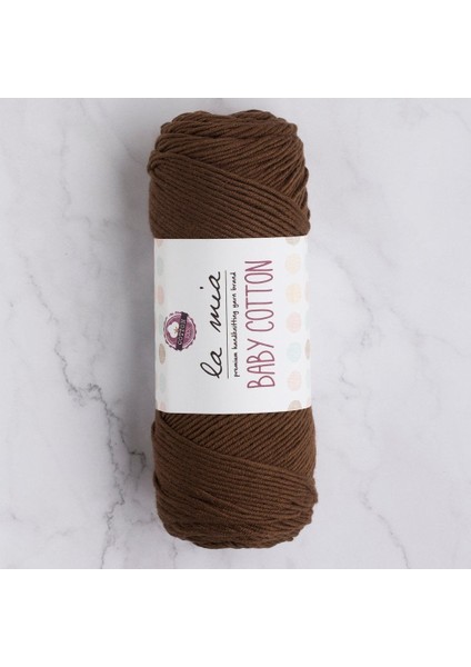 Baby Cotton Kahverengi El Örgü Ipi - L005 - 33633