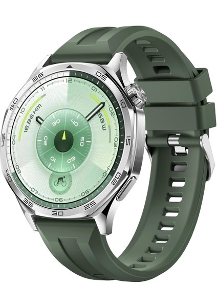 Huawei Watch Gt 6 46MM Için Silikon Saat Kayışı (Yurt Dışından)