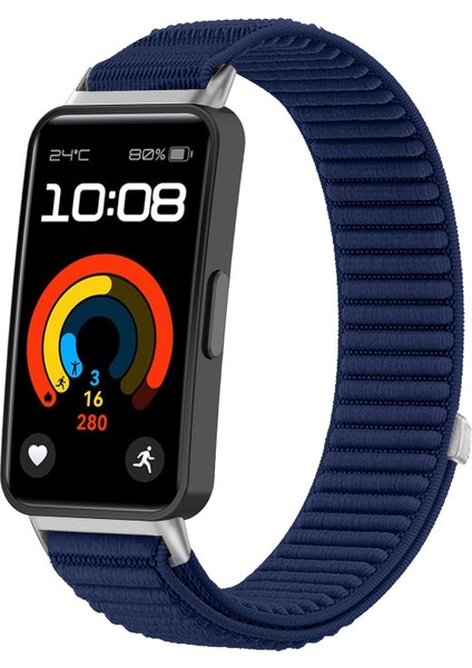 Huawei Band 10 / 9 / 8 Için Naylon Saat Kayışı (Yurt Dışından)